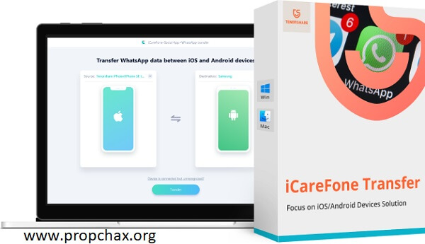 Tenorshare iCareFone For WhatsApp Transfer 9.0 Crack 2025